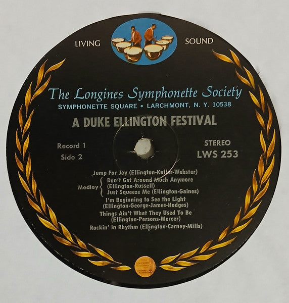 The Longines Symphonette : A Duke Ellington  Festival (2xLP, Bla)