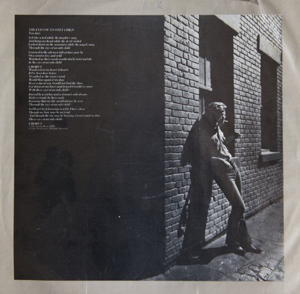 Tom Jans : The Eyes Of An Only Child (LP, Album, San)