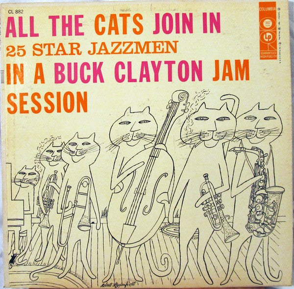 Buck Clayton : All The Cats Join In (A Buck Clayton Jam Session) (LP, Album, Mono)