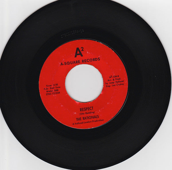 The Rationals : Leavin' Here / Respect (7", Single, Mono)