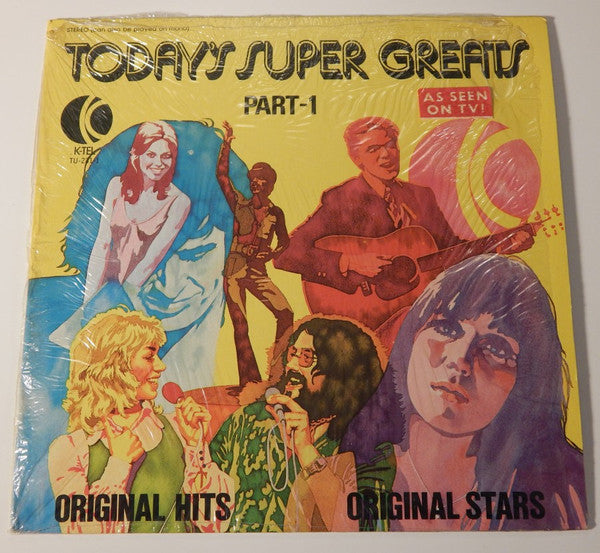 Various : Today's Super Greats Part-1 (LP, Comp, Ltd, RE)