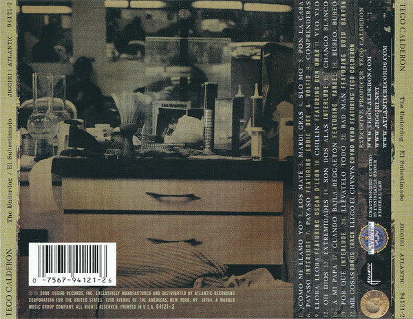 Tego Calderón : The Underdog/ El Subestimado (CD, Album)