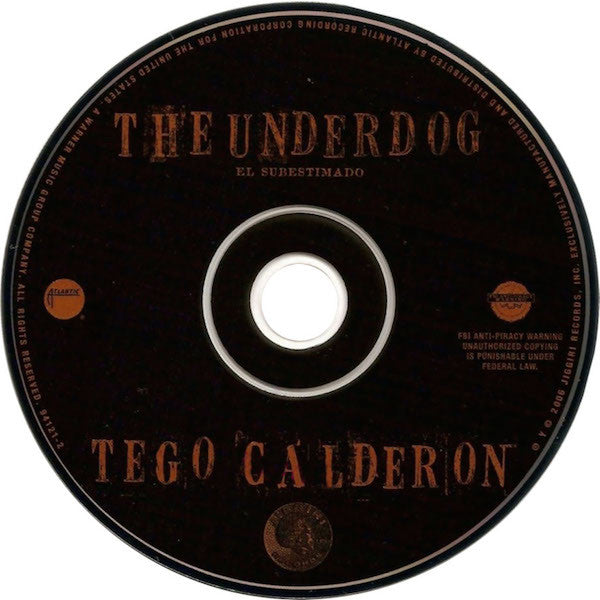 Tego Calderón : The Underdog/ El Subestimado (CD, Album)