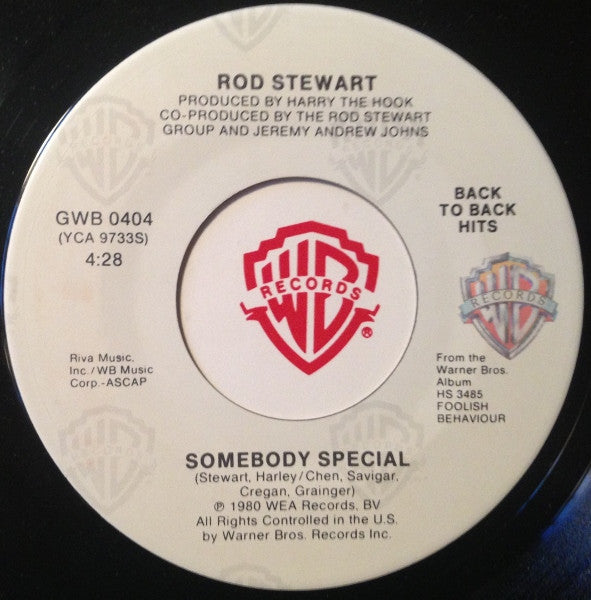 Rod Stewart : Passion / Somebody Special (7", Single)
