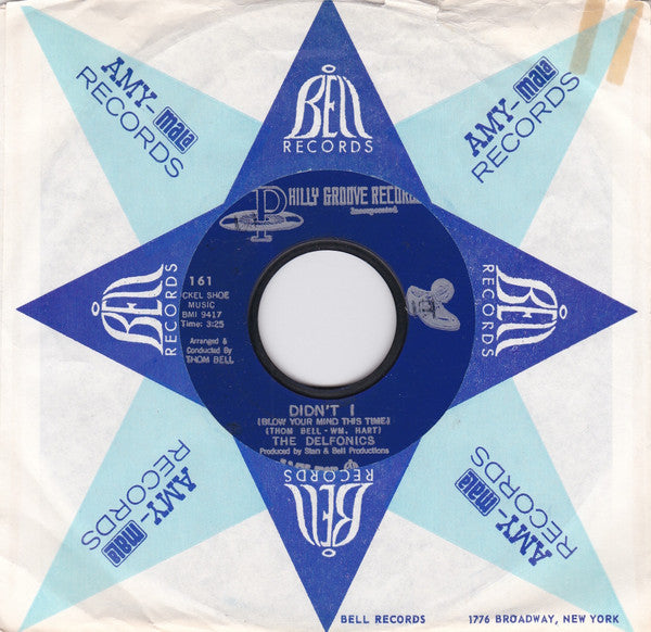 The Delfonics : Didn't I (Blow Your Mind This Time) / Down Is Up, Up Is Down (7", Single, Bes)