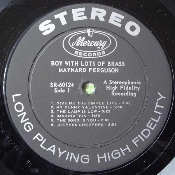 Maynard Ferguson : Boy With Lots Of Brass (LP, Album, RE)