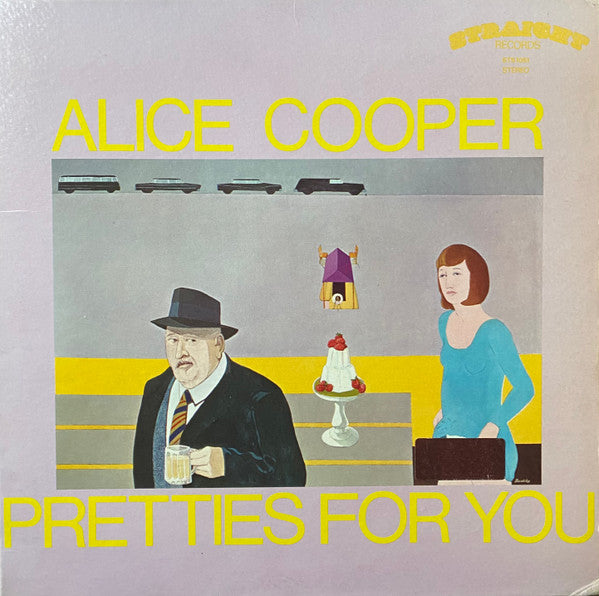 Alice Cooper : Pretties For You (LP, Album, RE)