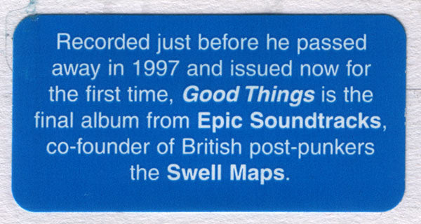 Epic Soundtracks : Good Things (CD, Album)