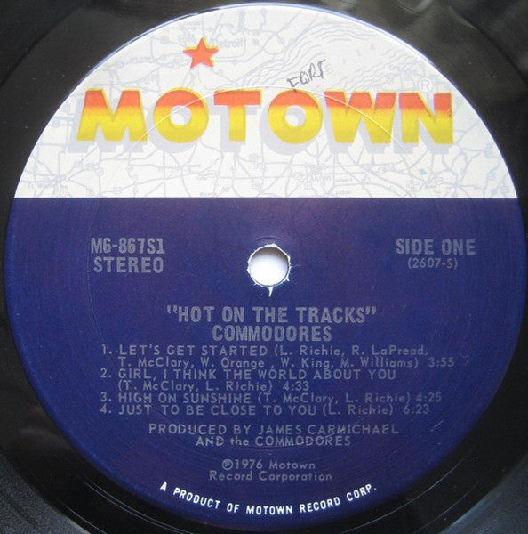 Commodores : Hot On The Tracks (LP, Album)