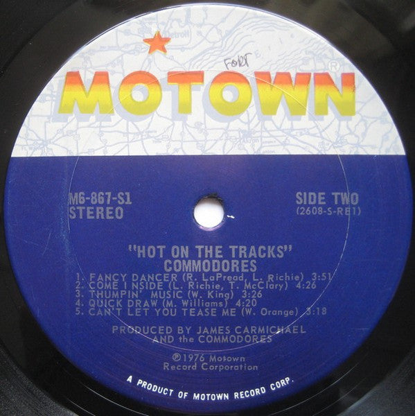 Commodores : Hot On The Tracks (LP, Album)