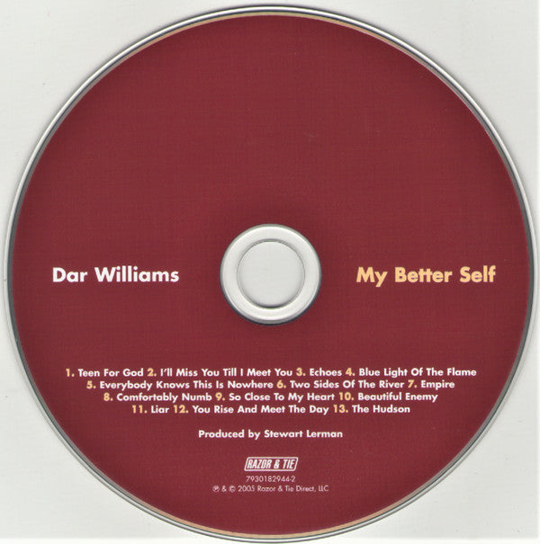 Dar Williams : My Better Self (CD, Album)