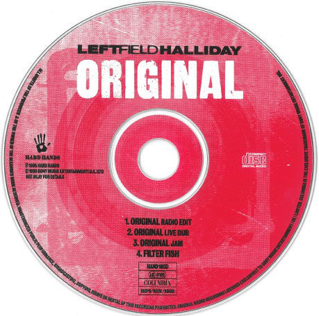 Leftfield, Halliday* : Original (CD, Single)