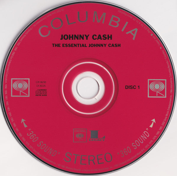 Johnny Cash : The Essential Johnny Cash (2xCD, Comp, Mono, Ltd, RM, Spr)
