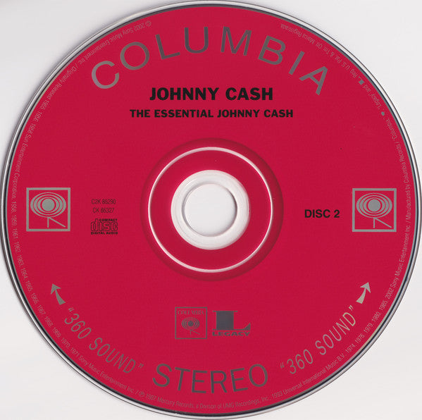Johnny Cash : The Essential Johnny Cash (2xCD, Comp, Mono, Ltd, RM, Spr)
