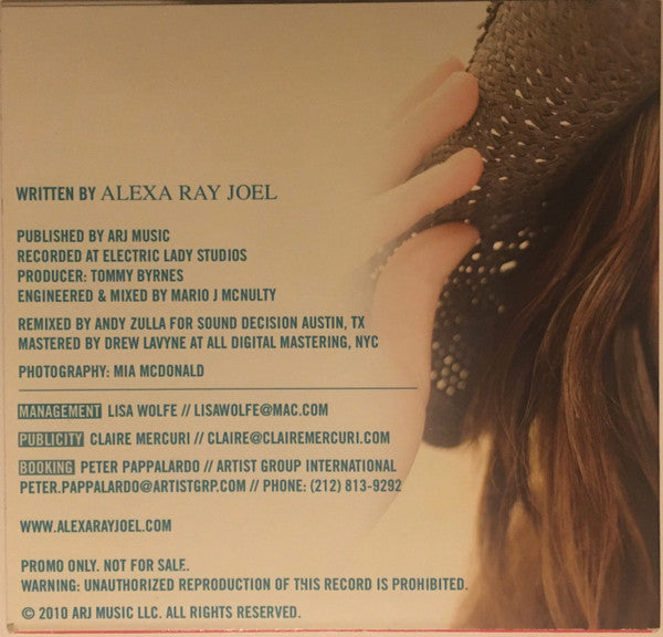 Alexa Ray Joel : Notice Me (CD, Single, Promo)