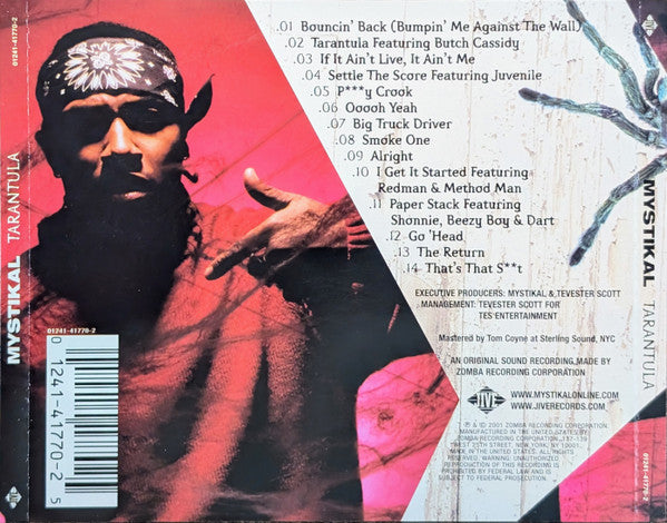 Mystikal : Tarantula (CD, Album)