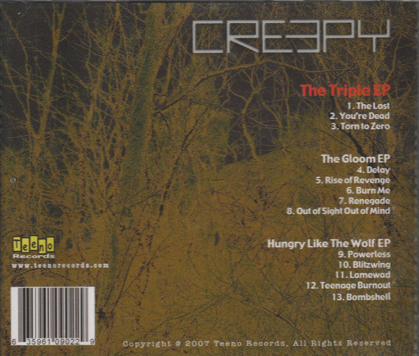 Cre3py* : The Triple EP (CD, Comp)
