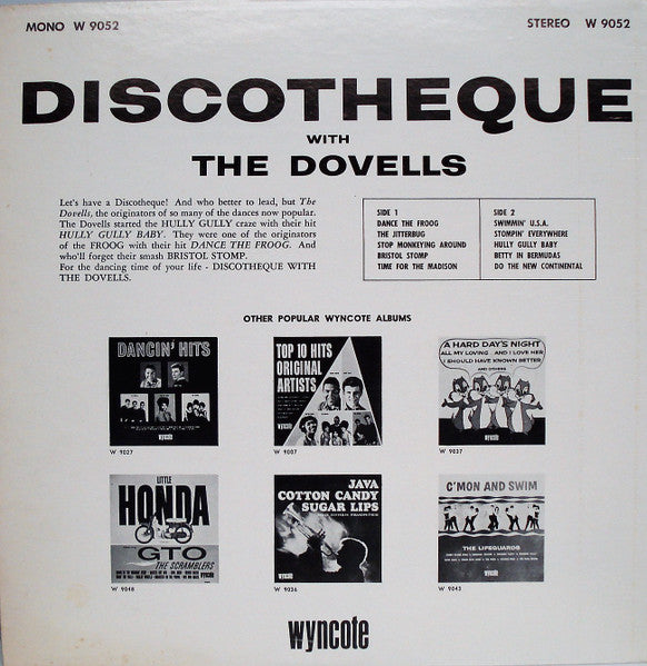 The Dovells : Discotheque (LP, Album)