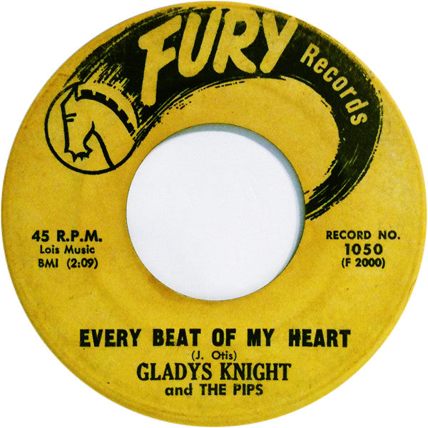 Gladys Knight And The Pips : Every Beat Of My Heart (7", Single)