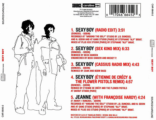AIR : Sexy Boy (CD, Maxi)
