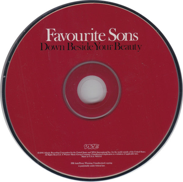 Favourite Sons : Down Beside Your Beauty (CD, Album)