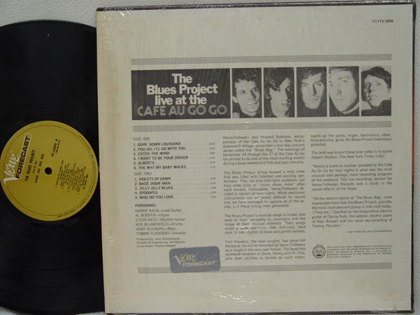 The Blues Project : Live At The Cafe Au Go Go (LP, Mono, RP)