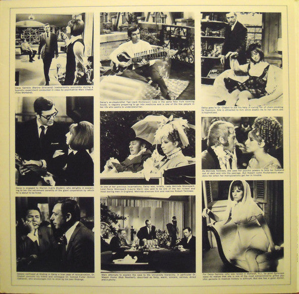 Barbra Streisand, Yves Montand : On A Clear Day You Can See Forever (LP, Album, Pit)