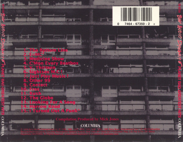 Big Audio Dynamite : Planet Bad: Greatest Hits (CD, Comp)