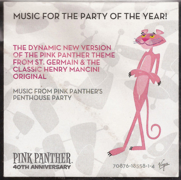 Henry Mancini : Pink Panther's Penthouse Party (12", Comp, Ltd, Promo, Pin)