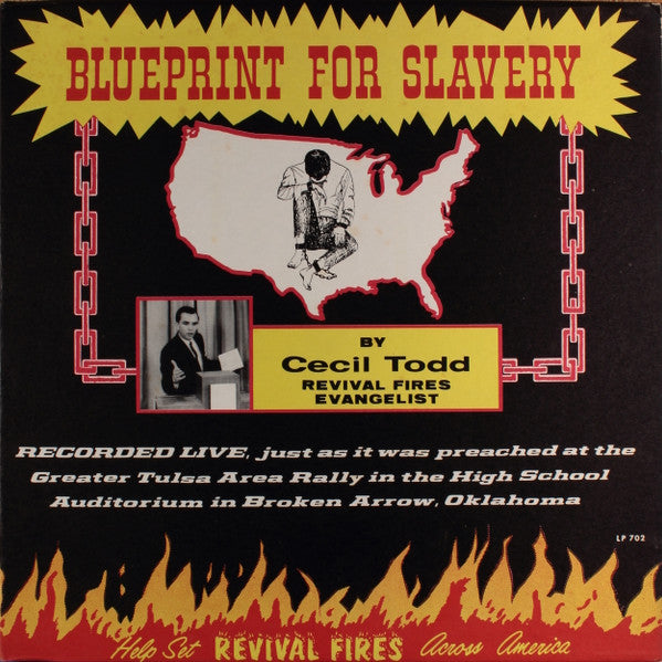Cecil Todd : Blueprint For Slavery (LP, Album)