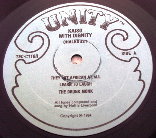 Chalkdust (2) : Kaiso With Dignity (LP, Album)