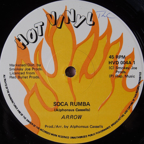Arrow (2) : Soca Rumba / Bills, Bills, Bills (12")
