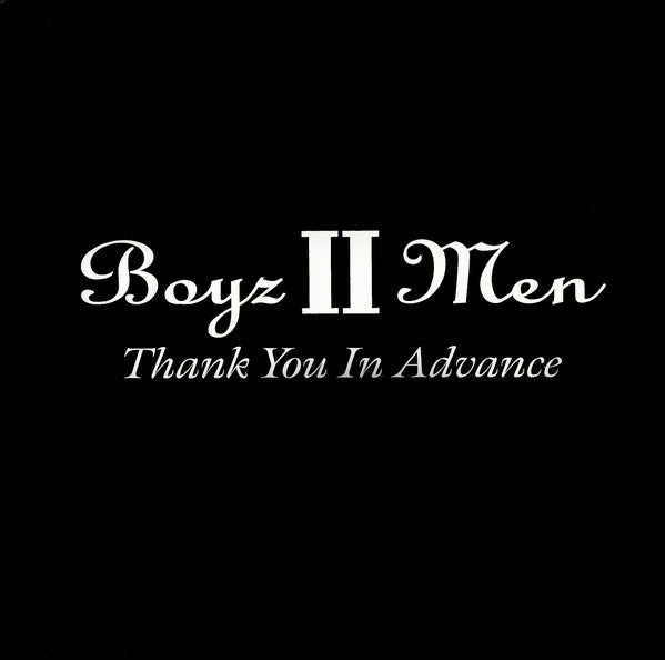 Boyz II Men : Thank You In Advance (CD, Single, Promo)