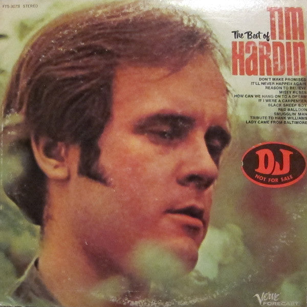 Tim Hardin : The Best Of Tim Hardin (LP, Comp, Promo)