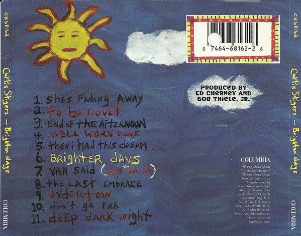 Curtis Stigers : Brighter Days (CD, Album)