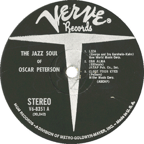 Oscar Peterson : The Jazz Soul Of Oscar Peterson (LP, Album)