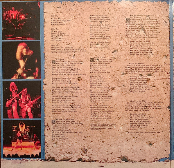 Rush : Caress Of Steel (LP, Album, RE, RM, Gat)