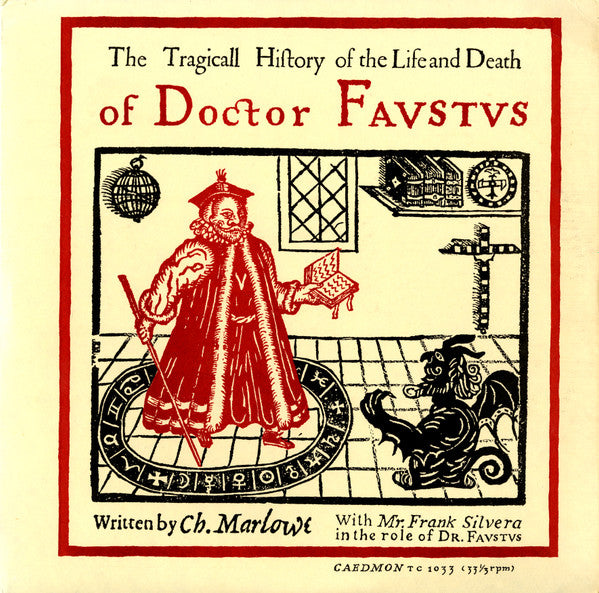 Christopher Marlowe - Frank Silvera : The Tragical History Of Dr. Faustus (LP)