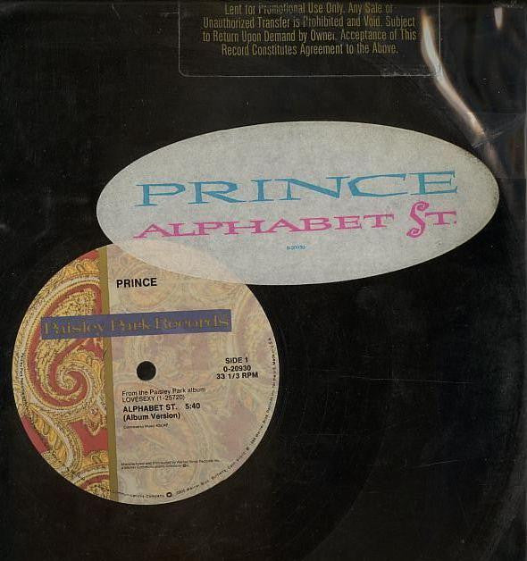 Prince : Alphabet St. (12", Single, M/Print, All)