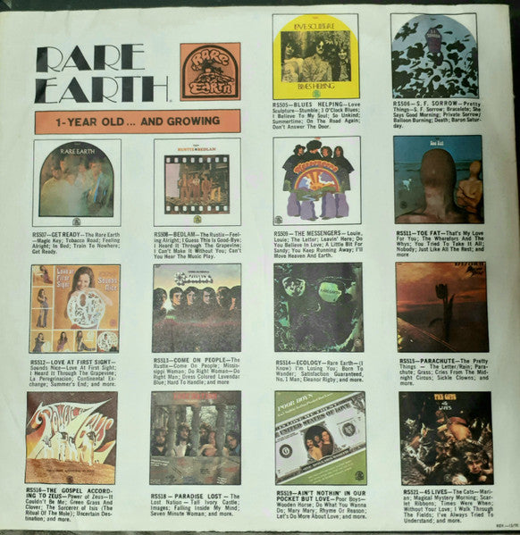 Rare Earth : One World (LP)