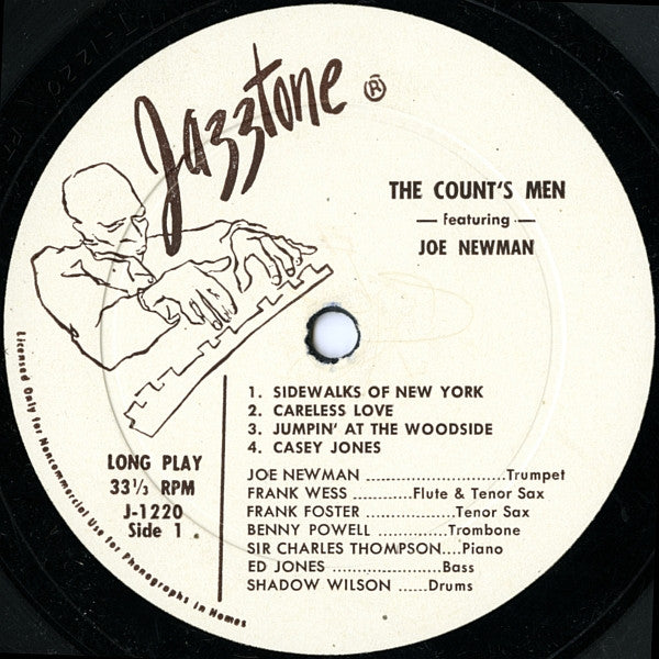 The Count's Men Featuring Joe Newman : The Count's Men Featuring Joe Newman (LP, Album)