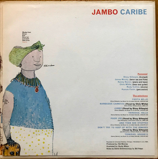 Dizzy Gillespie : Jambo Caribe (LP, Album, Gat)