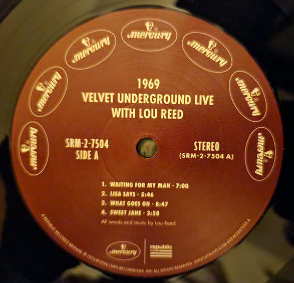 The Velvet Underground : 1969 Velvet Underground Live With Lou Reed (2xLP)