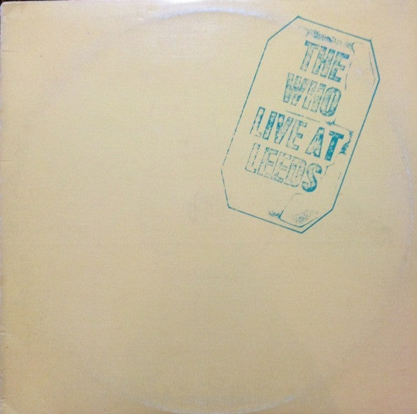 The Who : Live At Leeds (LP, Album, RE)