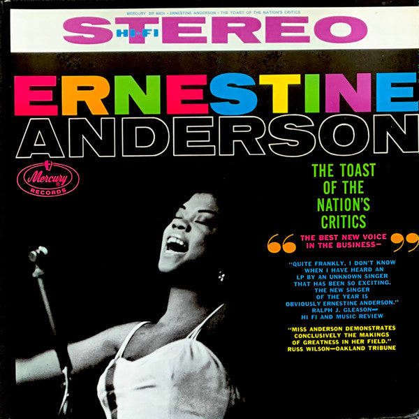 Ernestine Anderson : The Toast Of The Nation's Critics (LP)