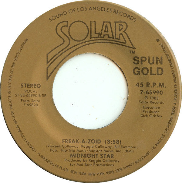 Midnight Star : No Parking (On The Dance Floor) / Freak-A-Zoid (7")