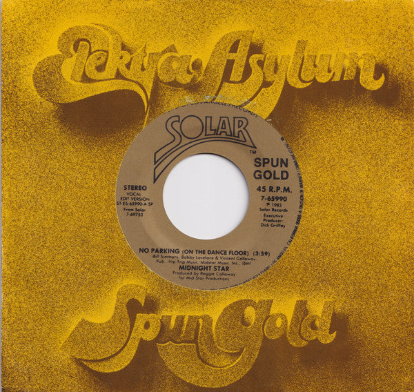 Midnight Star : No Parking (On The Dance Floor) / Freak-A-Zoid (7")