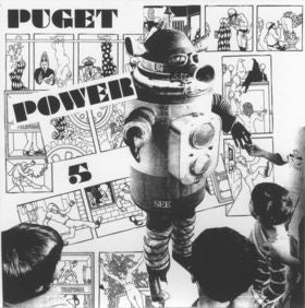Various : Puget Power 5 (7", EP, Comp, Red)