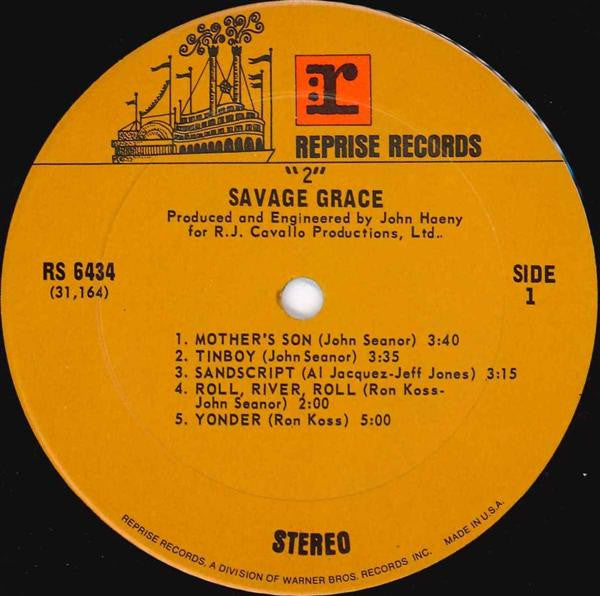 Savage Grace (2) : 2 (LP, Album, Pit)