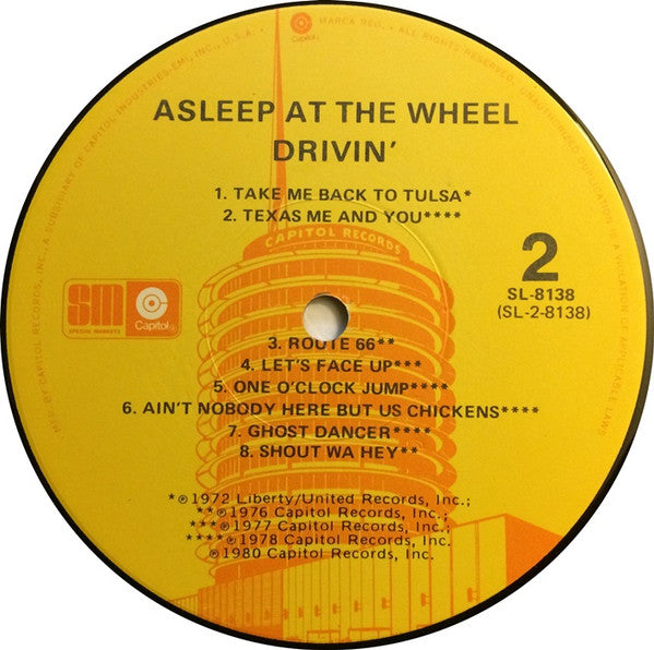 Asleep At The Wheel : Drivin' (LP, Comp)